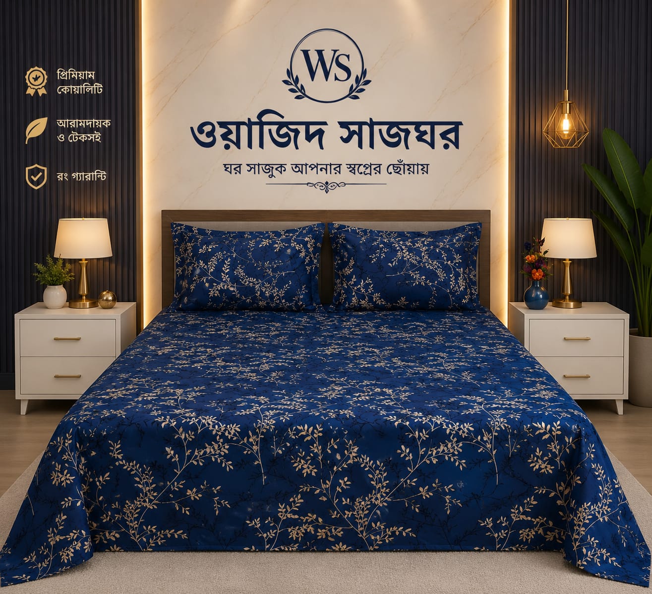 premium twill bed sheet code 333